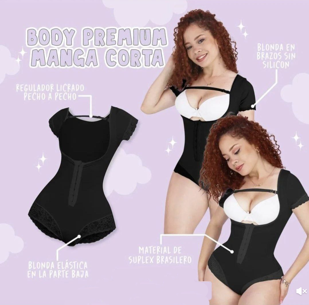 🔥 Kit Transformación Total Premium: Body Tirantes + Body Manga Corta + Cinturilla + Reto Curvy + Guía de uso🔥