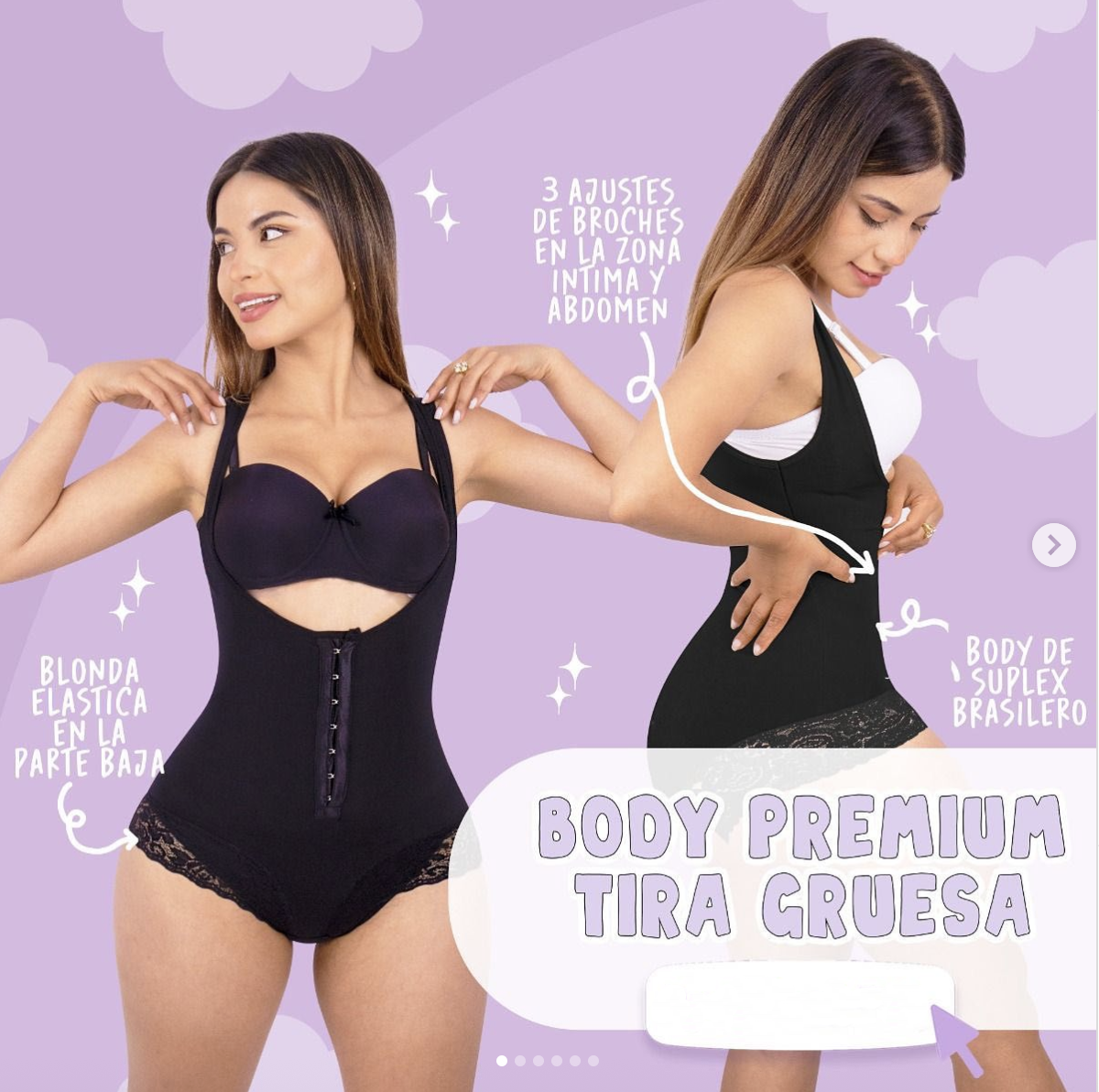 🔥 Kit Transformación Total Premium: Body Tirantes + Body Manga Corta + Cinturilla + Reto Curvy + Guía de uso🔥