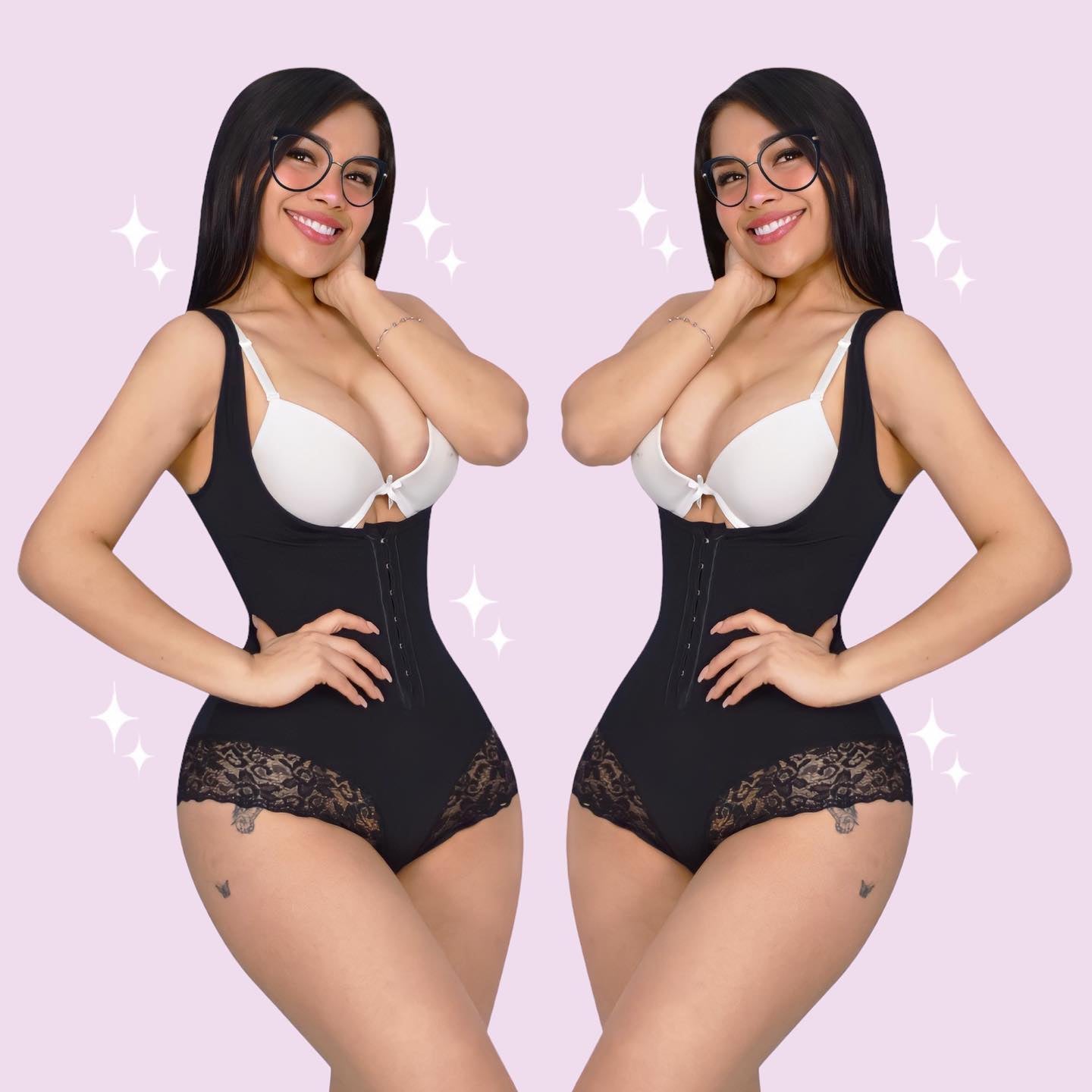 🔥 Kit Transformación Total Premium: Body Tirantes + Body Manga Corta + Cinturilla + Reto Curvy + Guía de uso🔥