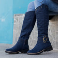 Bota camelia Azul
