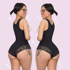 Faja Body Premium Tiras Gruesas Negra Original Moda King