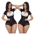 Faja Body Premium Manga Corta Negra Original Moda King