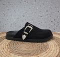 Zuecos negro